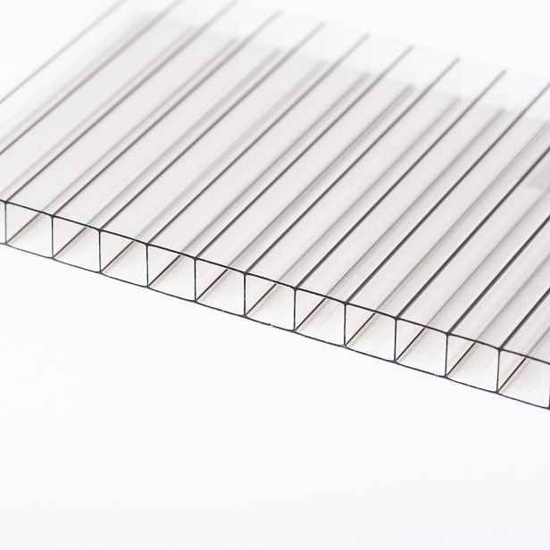 Deska polykarbonátová dutinková MULTICLEAR 10 BOX 2 WALL 2UV bronz 1250×6000 mm