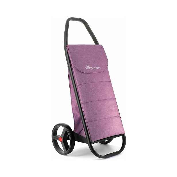 Nákupní taška na kolečkách 53 l Com Tweed Polar Black Tube – Rolser