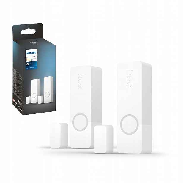 2x Bezdrátový kontaktní senzor otevření oken Philips Hue Zigbee