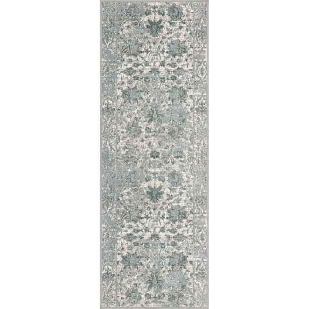 Běhoun šedomodrý 70x200 cm Sensi Tris – FD