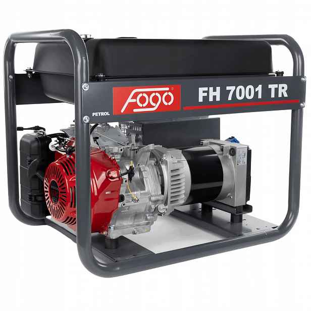 Jednofázový stacionární generátor Fogo Fh 7001 Tr benzín