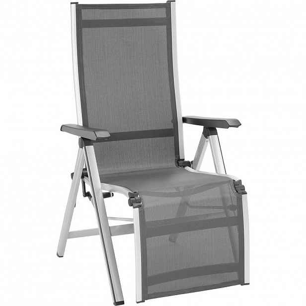 MWH ZAHRADNÍ RELAXAČNÍ ŽIDLE, kov, textil - Zahradní křesla - 001439000105