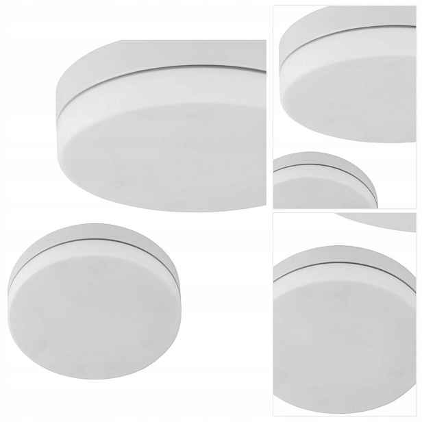 Stropní svítidlo bílá Pori s čistým leskem v moderní kuchyni Tk Lighting