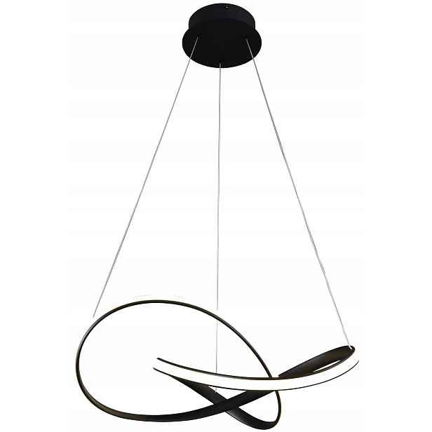 Závěsná Lampa Cappio Černá 36W Led