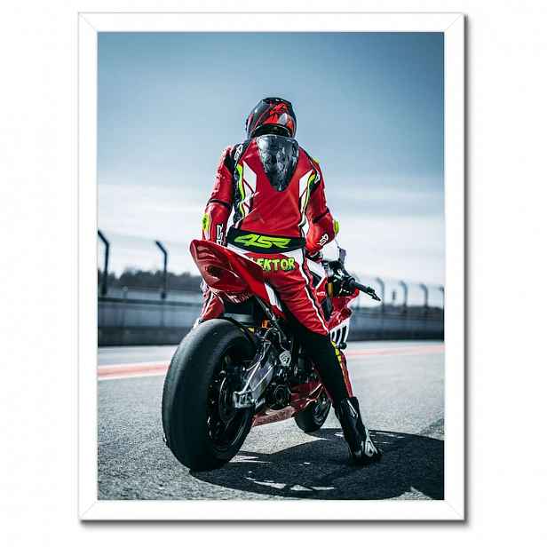 Plakáty v rámu 30x40 Motocykl Motor Sport
