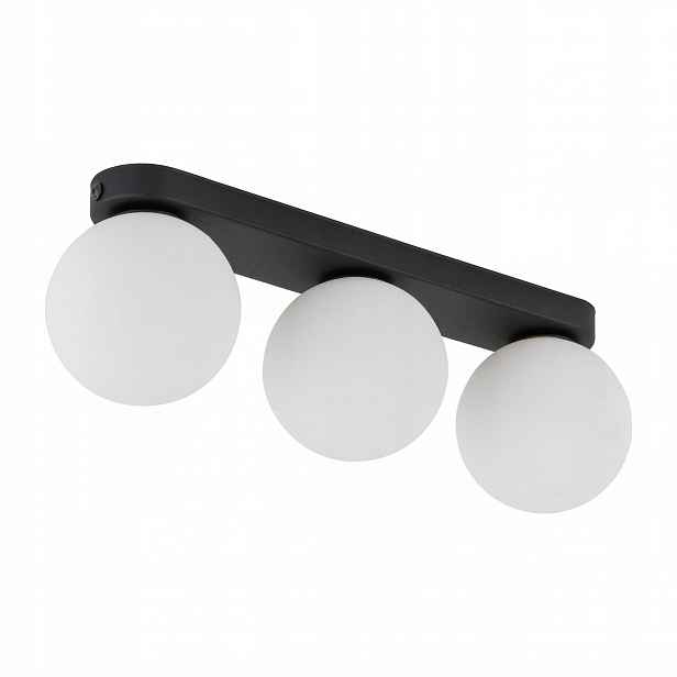 Stropní Svítidlo Mini Černá Skleněné Stínidla 3xG9 Moderní design Obývací pokoj Dům