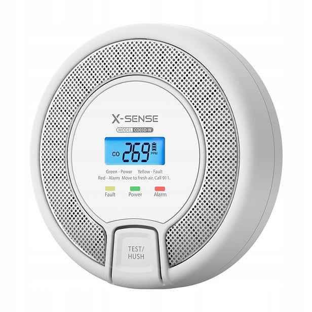 X-Sense CO03D-W Link+ Detektor Senzor Oxidu Uhlového Co Bezdrátový LCD