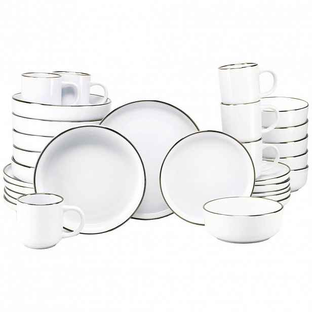 Creatable KOMBINOVANÁ SOUPRAVA Nordic Festive Weiss 30dílné
