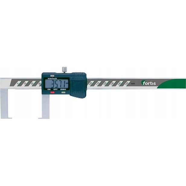 Digitální posuvné měřítko 150 mm pro měření drážek Fortis (4255123015)