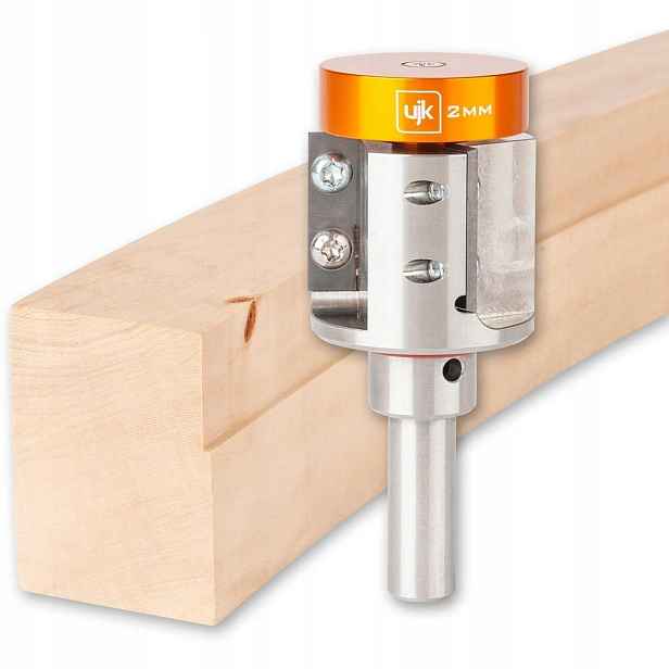 Fréza na vroubky nastavitelná 1-16 mm, stopka 12 mm pro vroubkování