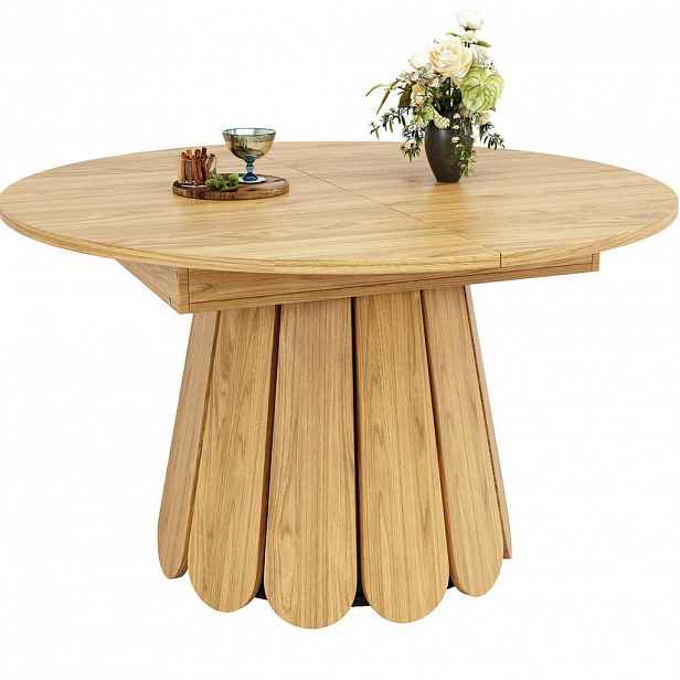 OKWISH JÍDELNÍ stůl 118-158/118/76,8 cm přírodní z MDF rozkládací