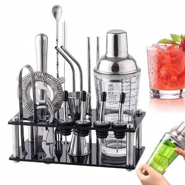 Shaker Sada barmanských doplňků Profesionální domácí nápad na Dárek