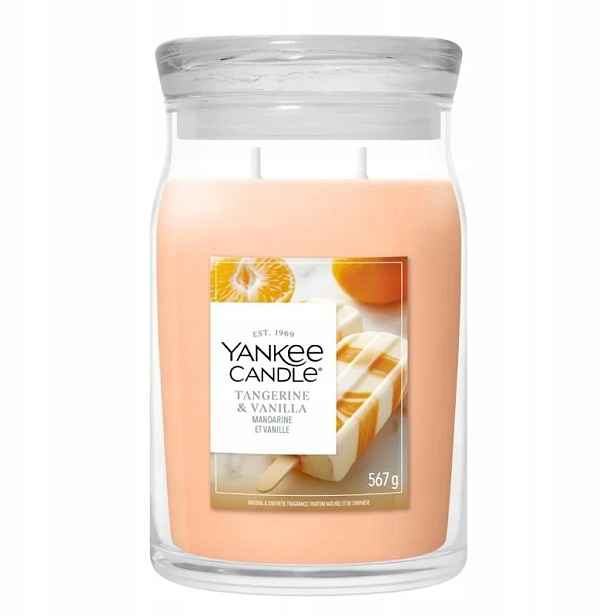 Velká svíčka Signature Tangerine & Vanilla Yankee Candle