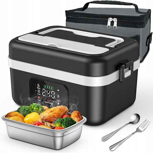 1L Elektrický Ohřívač Lunch Box Jídelní Box 60W 5V/9V/12V