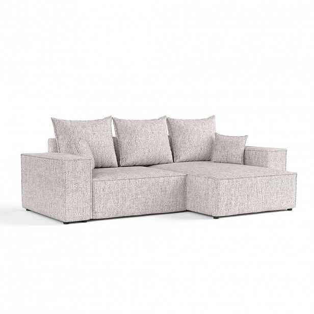 AltaBeds ROHOVÁ SEDAČKA SENSO, textil, Béžová