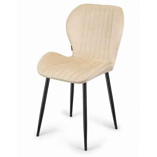 Čalouněné křeslo Monti Velvet Beige Lugano