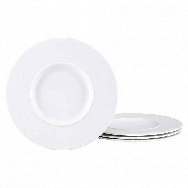 Creatable SADA GURMÁNSKÝCH TALÍŘŮ 4 ks porcelán keramika
