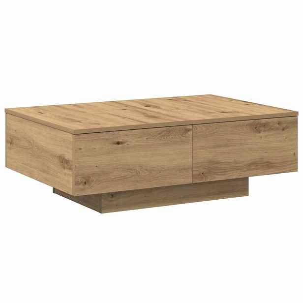 vidaXL Konferenční stolek dub artisan 90 x 60 x 31 cm kompozitní dřevo