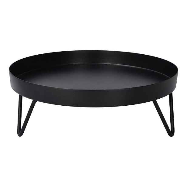 Kovový dekorační tác ø 24 cm – Dakls