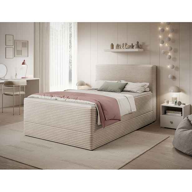 Boxspring Alamito Rozměry: 120 x 200 cm, látka: Modullo 18