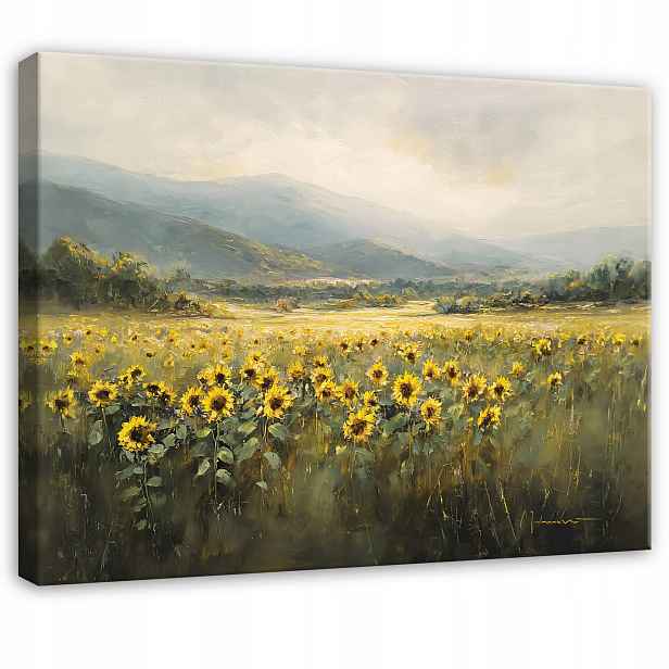 Obraz Zelená Louka Krajina Příroda Do Předsíně Kanceláře Moderní 100x70