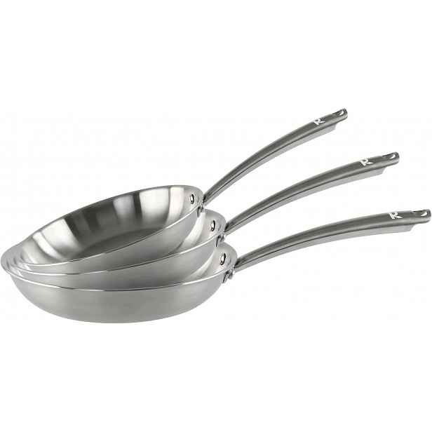 Pánve 20/24/28 CM Nerezová Ocel 18/10 Indukce Trouba
