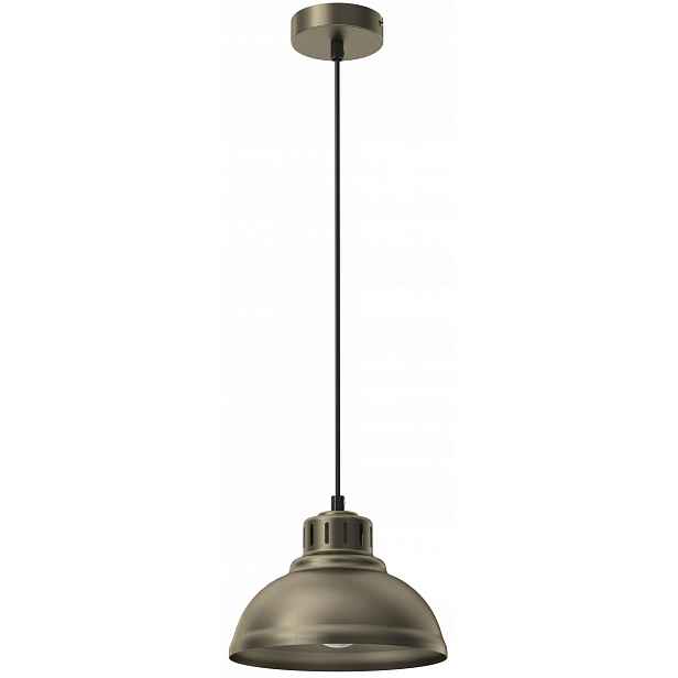 Závěsná lampa Sven Zlatá Šedá Kovový stylový design zlato-šedá