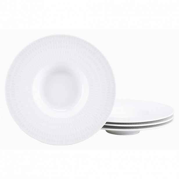 Creatable SADA GURMÁNSKÝCH TALÍŘŮ 4 ks porcelán keramika