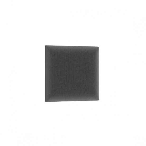 Dekorační nástěnný panel MATEO 30x30 cm, tmavě šedá