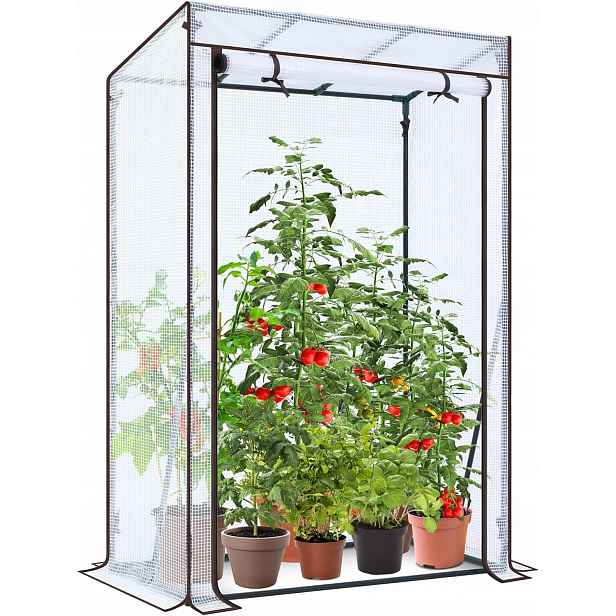 Mini nástěnný zahradní skleník 100x50x152 Foliový tunel