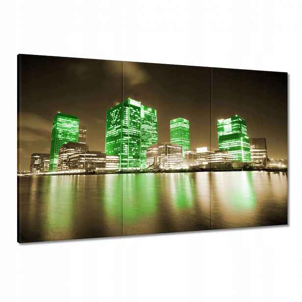 Obrazy 120x80 Zelené budovy Londýna