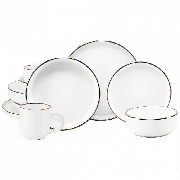 Creatable KOMBINOVANÁ SOUPRAVA Nordic Festive Weiss 10dílné