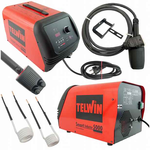 Ohřívač šroubů a indukční ohřívač Telwin Smart Inductor 5000 2.3 kV