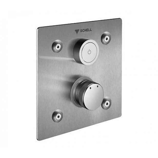 Schell Linus basic - Ovládací deska D-C-M, pod omítku, pro sprchu, nerez 019202899