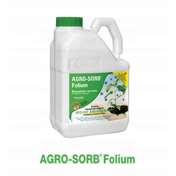 Agro-Sorb Folium Listové Biostimulátor Růstu 5L Oficiální Distributor