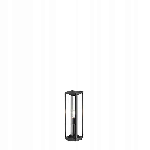 Venkovní lampa vintage retro stojící lucerna grafitová 50 cm Maytoni