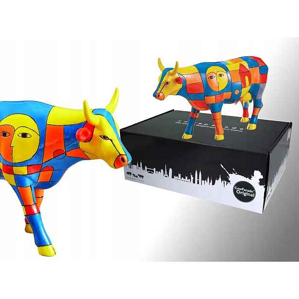 CowParade figurka krávy Chromatic Pastures