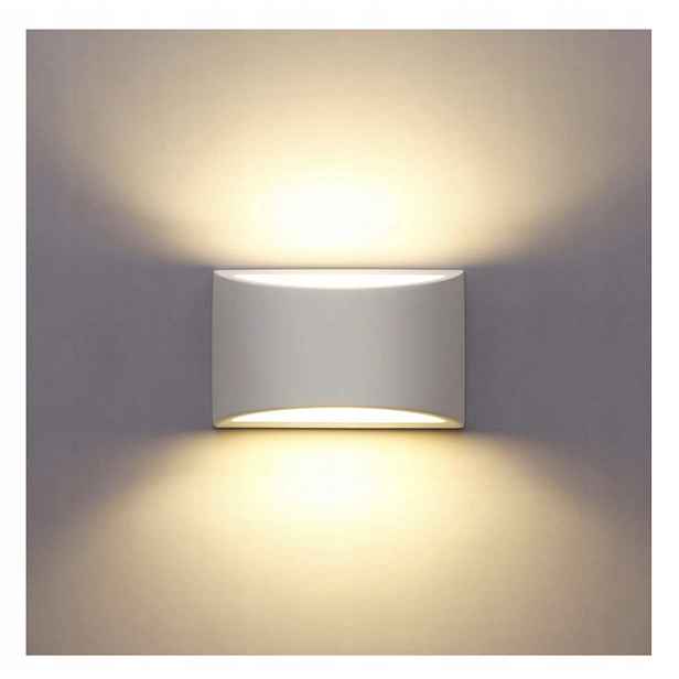 Hydong Led nástěnné sádrové svítidlo 7W 700LM 2700K teplá bílá