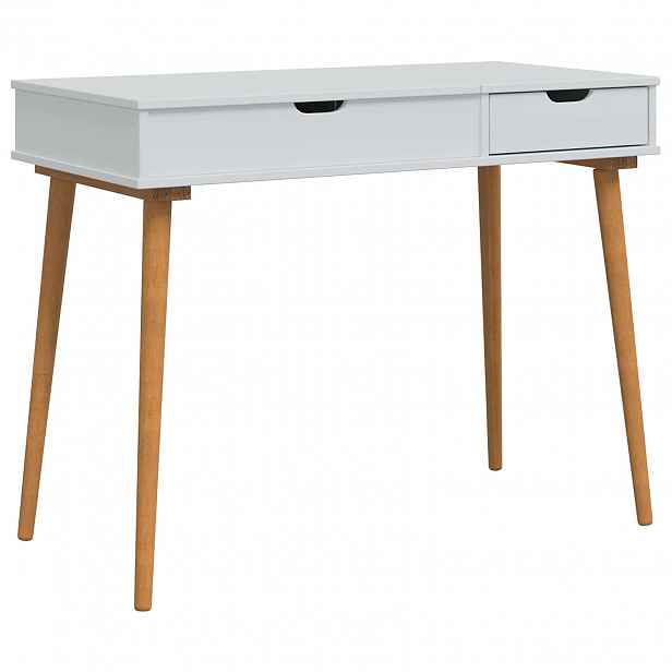 vidaXL Kosmetický stůl FAUSKE Bílá 100 x 50 x 78 cm