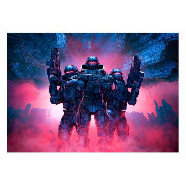 Fototapeta Pro Děti Chlapce hráče Robot 254x184