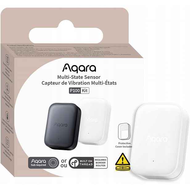 Aquara Multi-state Sensor P100 Kit Bílý Multifunkční Senzor Zigbee