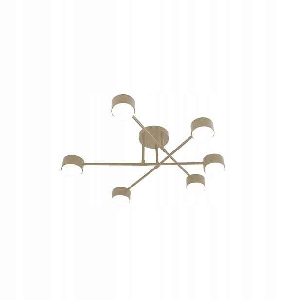 Led Lustr 6X15W GX53 Béžový, Ocelový Design