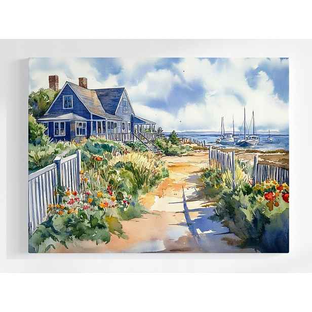 Plakát Martha's Vineyard Ostrov Atlantik Pobřeží 100x75