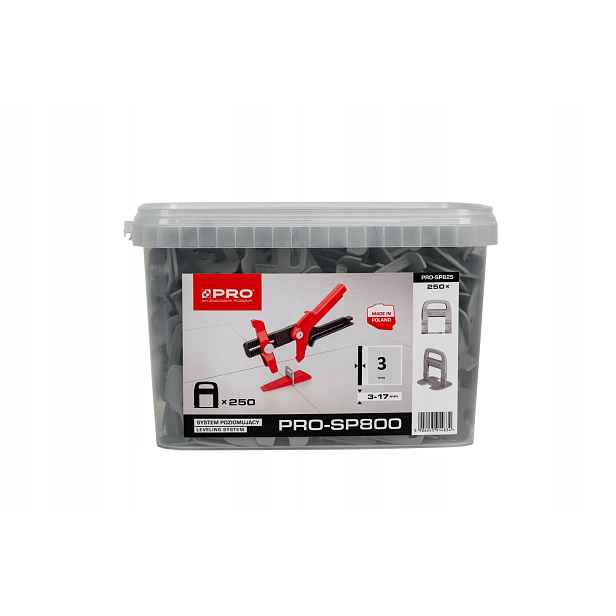 Pro Systém Pro Vyrovnání Dlaždic Klín Klip SP835 250 Ks 3MM