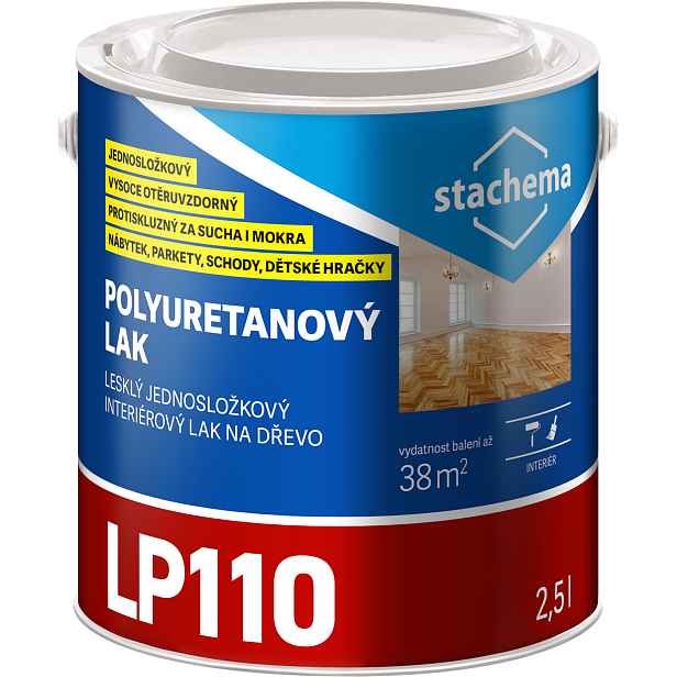 Lak polyuretanový Lignofix / LP110 lesklý 2,5 l