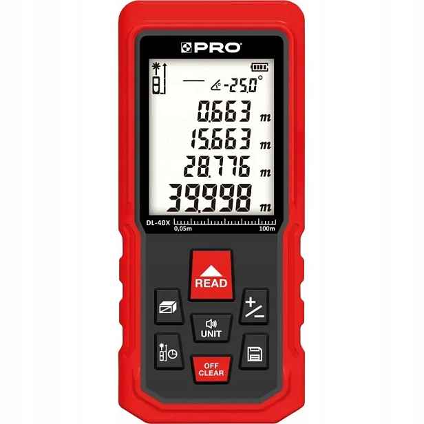 Laserový Dálkoměr DL-40X