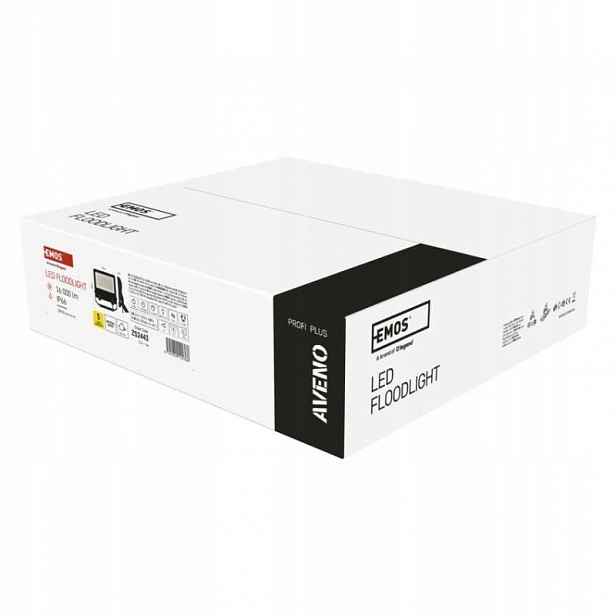 Led reflektor Aveno 100W, černý, neutrální bílá