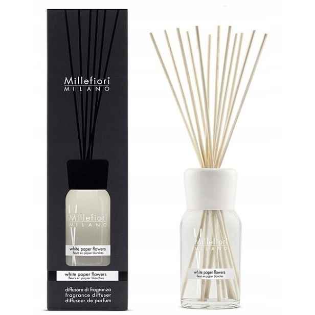 Millefiori Millefiori Milano Difuzer White Paper Flowers 500 ml 500 ml