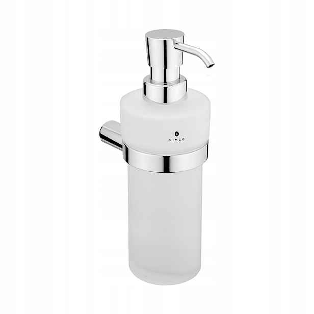 Nimco Bormo chrom nástěnný dávkovač tekutého mýdla nerez, sklo Br 11031W-26