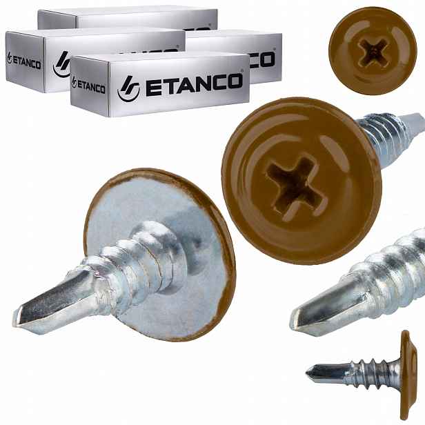Samovrtné podložky 4,2 x 13 mm Ral 8003 1000 ks Etanco Gm-b